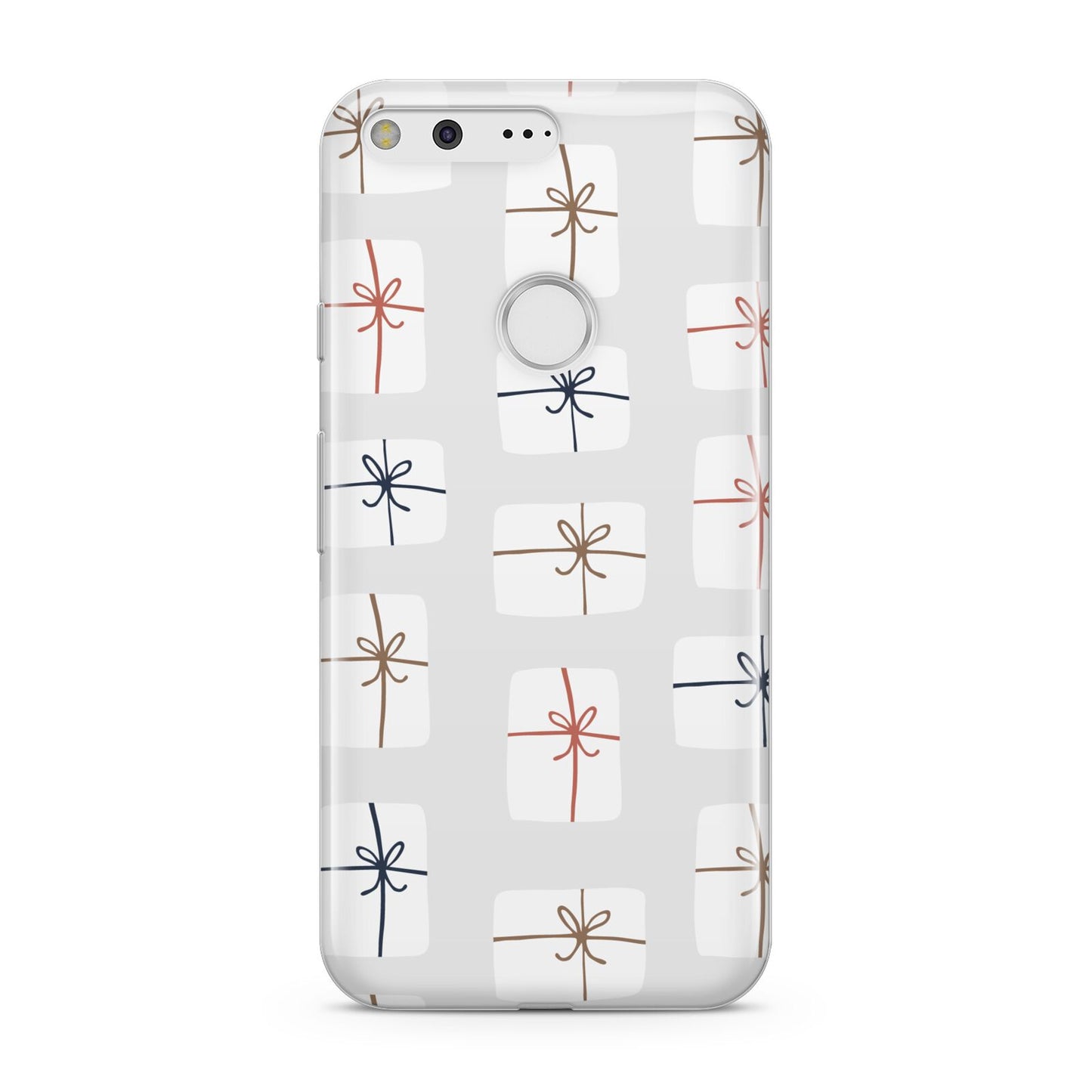 White Christmas Forest Google Pixel Case