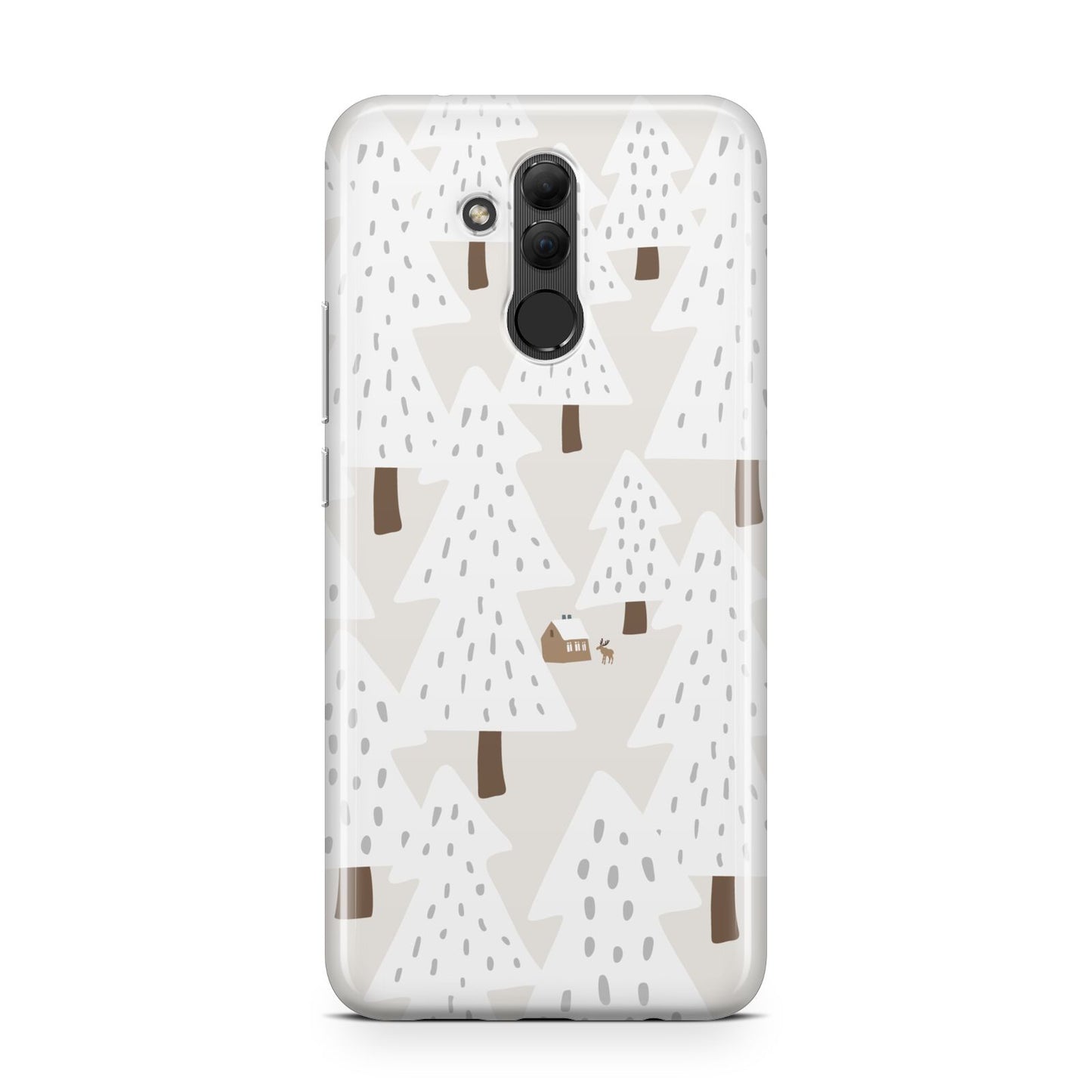 White Christmas Forest Huawei Mate 20 Lite