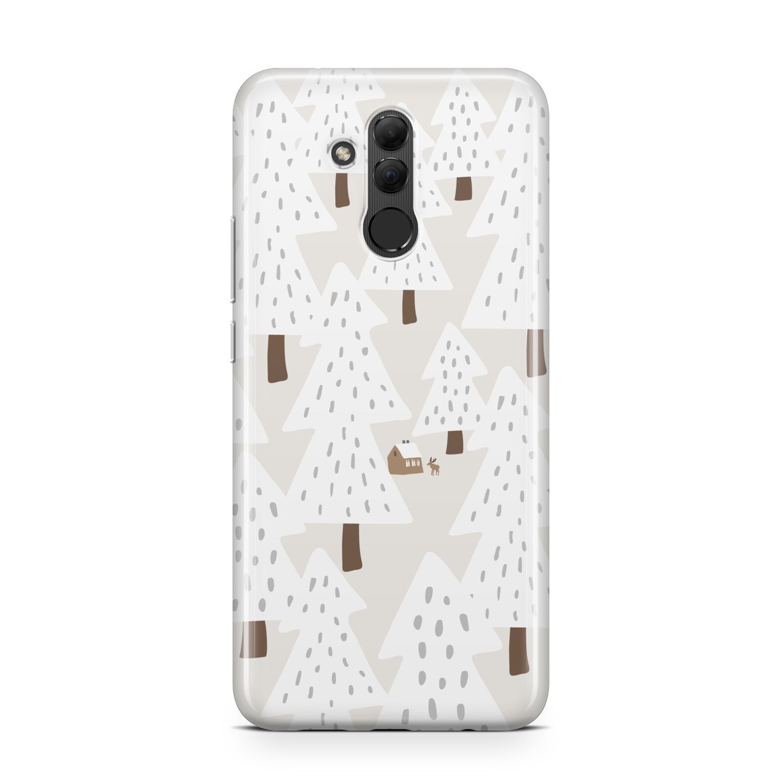 White Christmas Forest Huawei Mate 20 Lite