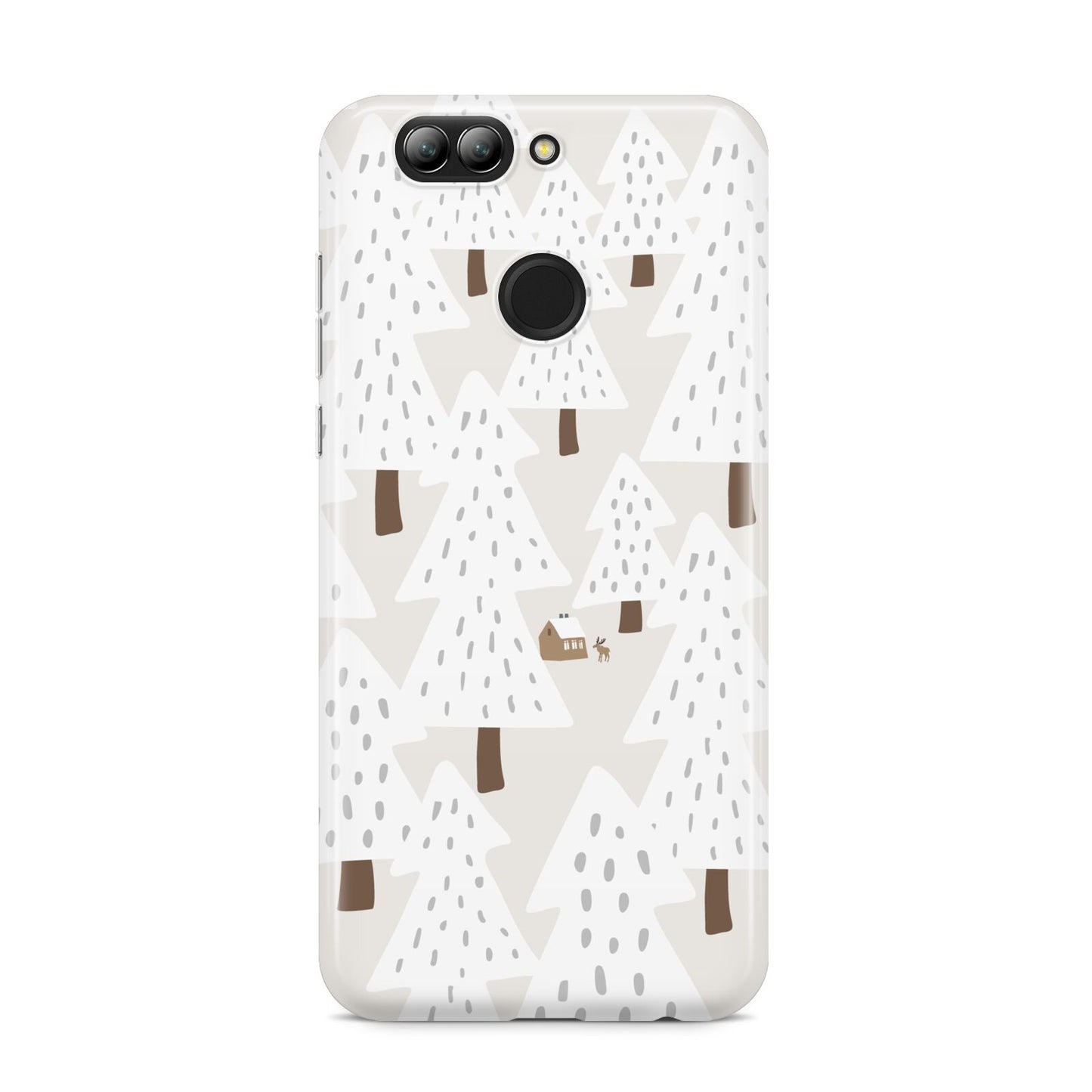 White Christmas Forest Huawei Nova 2s Phone Case