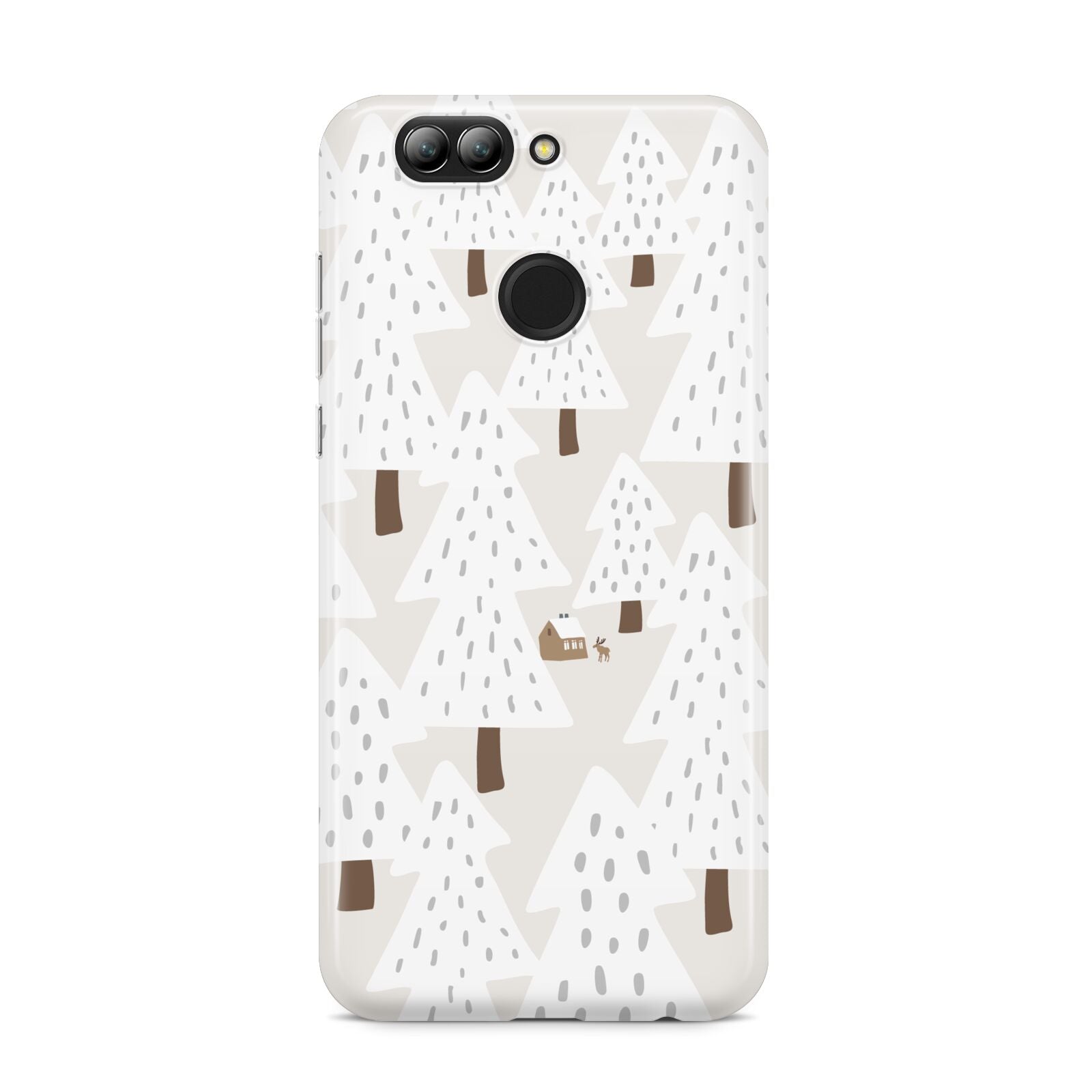 White Christmas Forest Huawei Nova 2s Phone Case