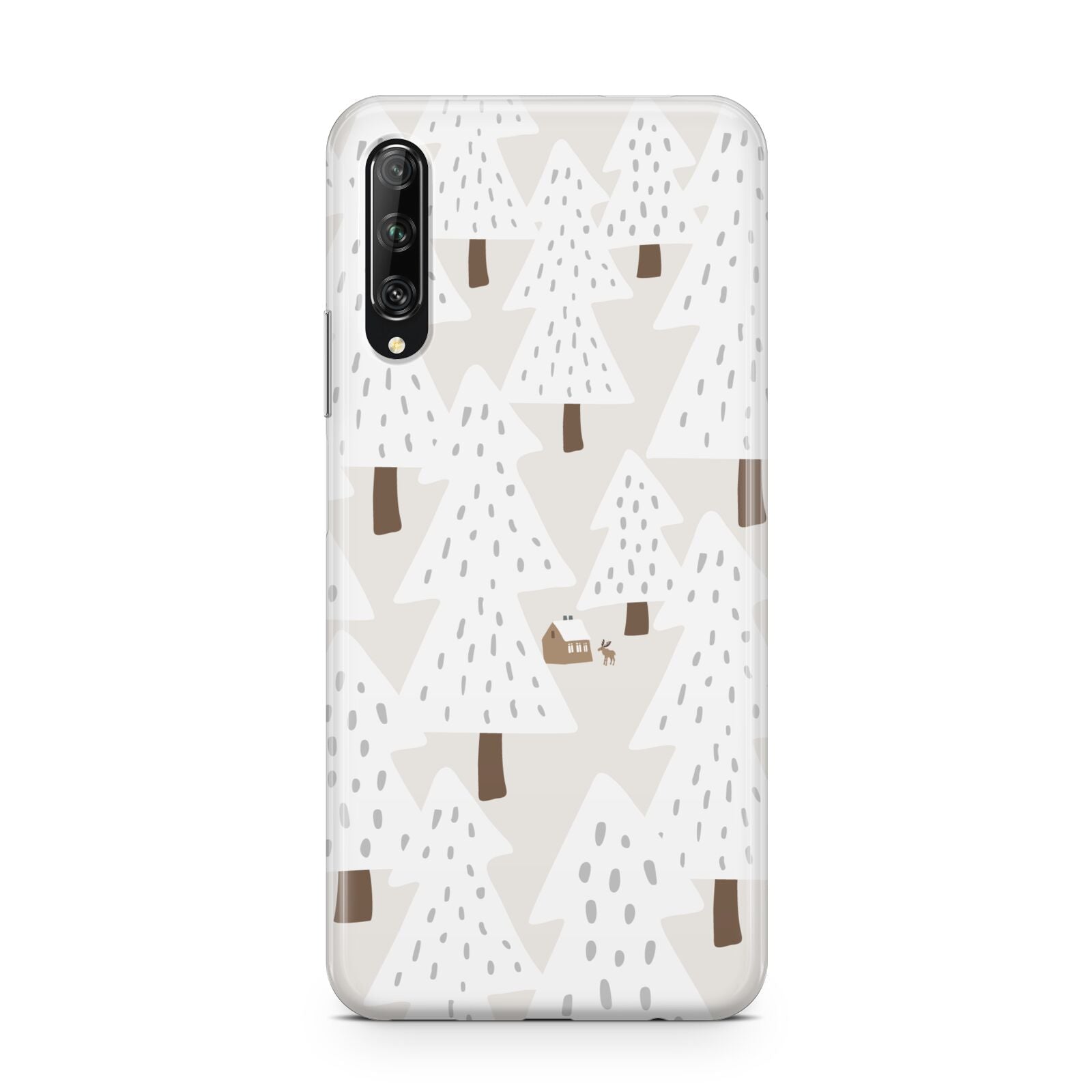 White Christmas Forest Huawei P Smart Pro 2019