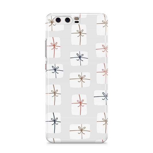 White Christmas Forest Huawei P10 Phone Case