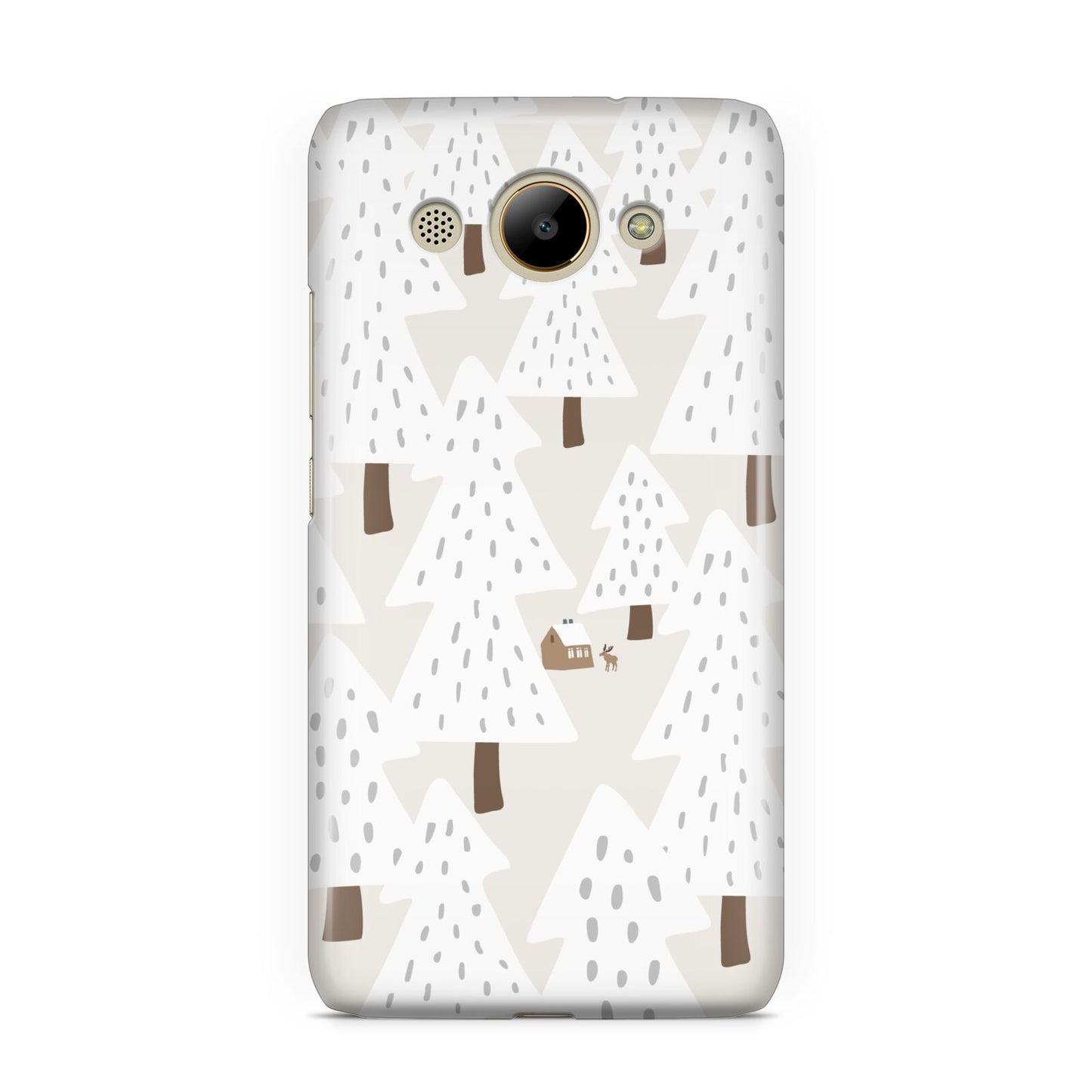 White Christmas Forest Huawei Y3 2017