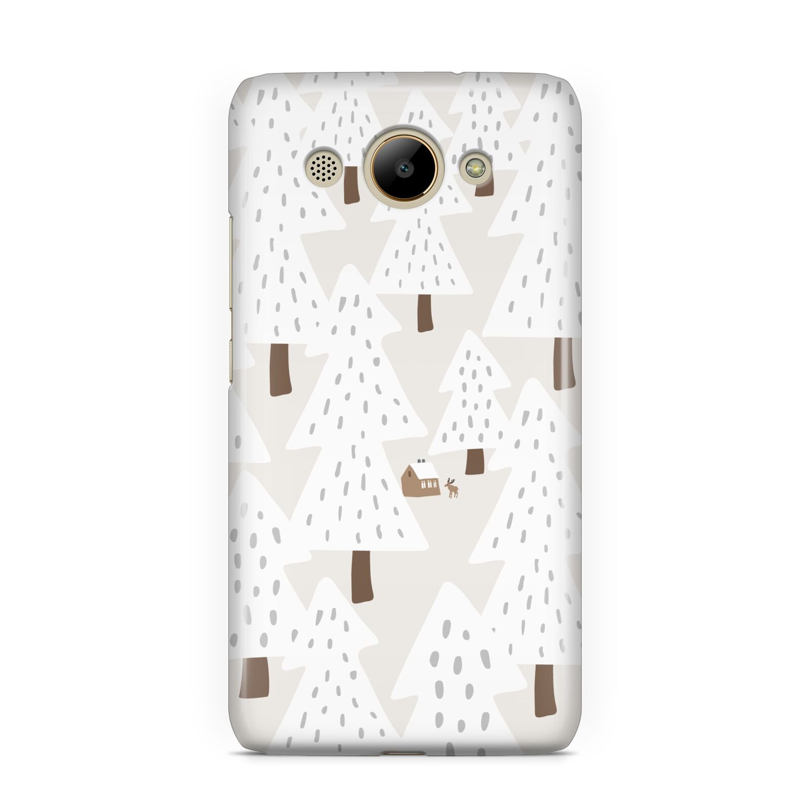 White Christmas Forest Huawei Y3 2017
