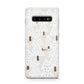 White Christmas Forest Protective Samsung Galaxy Case