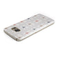 White Christmas Forest Samsung Galaxy Case Top Cutout