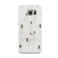 White Christmas Forest Samsung Galaxy S6 Case