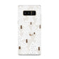 White Christmas Forest Samsung Galaxy S8 Case