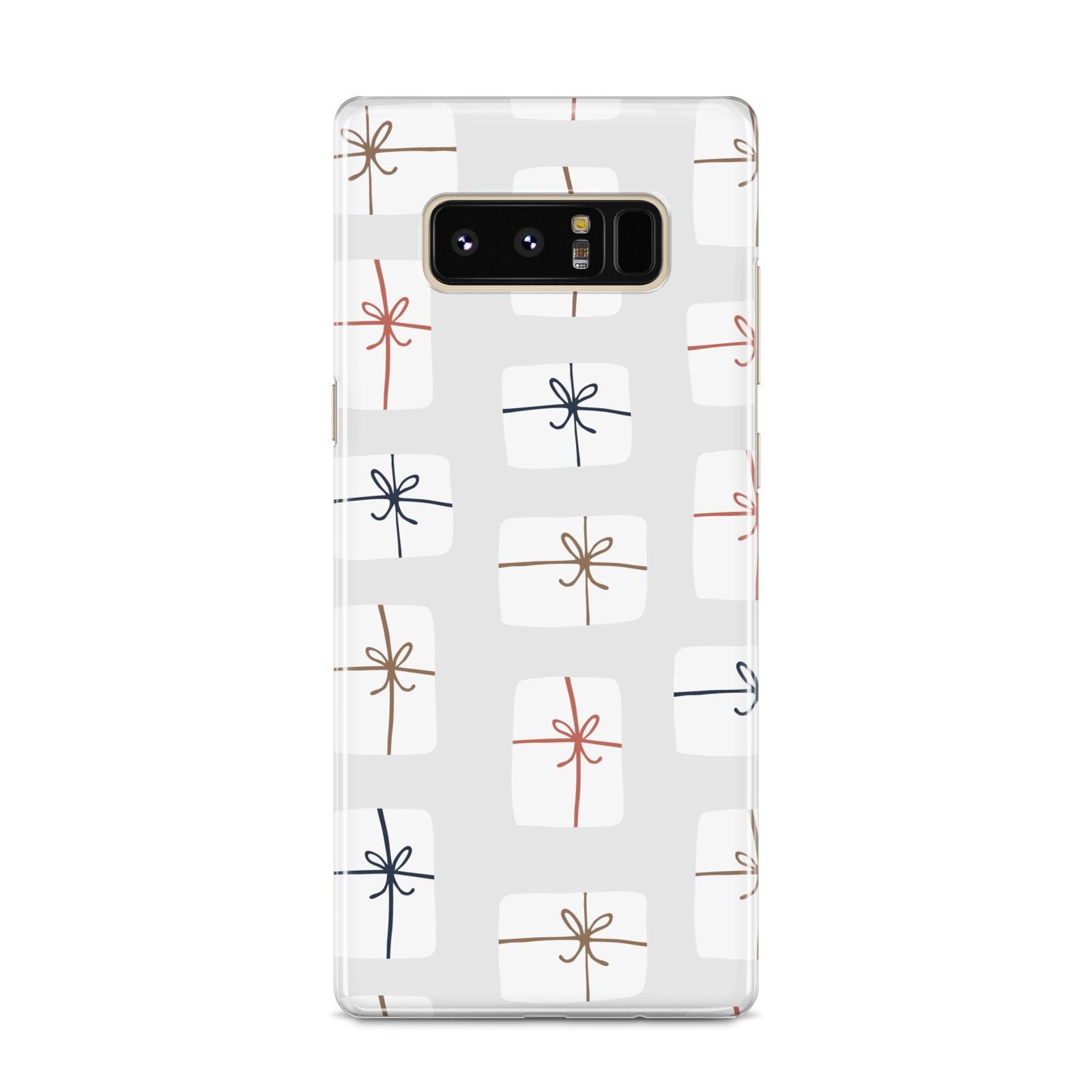 White Christmas Forest Samsung Galaxy S8 Case
