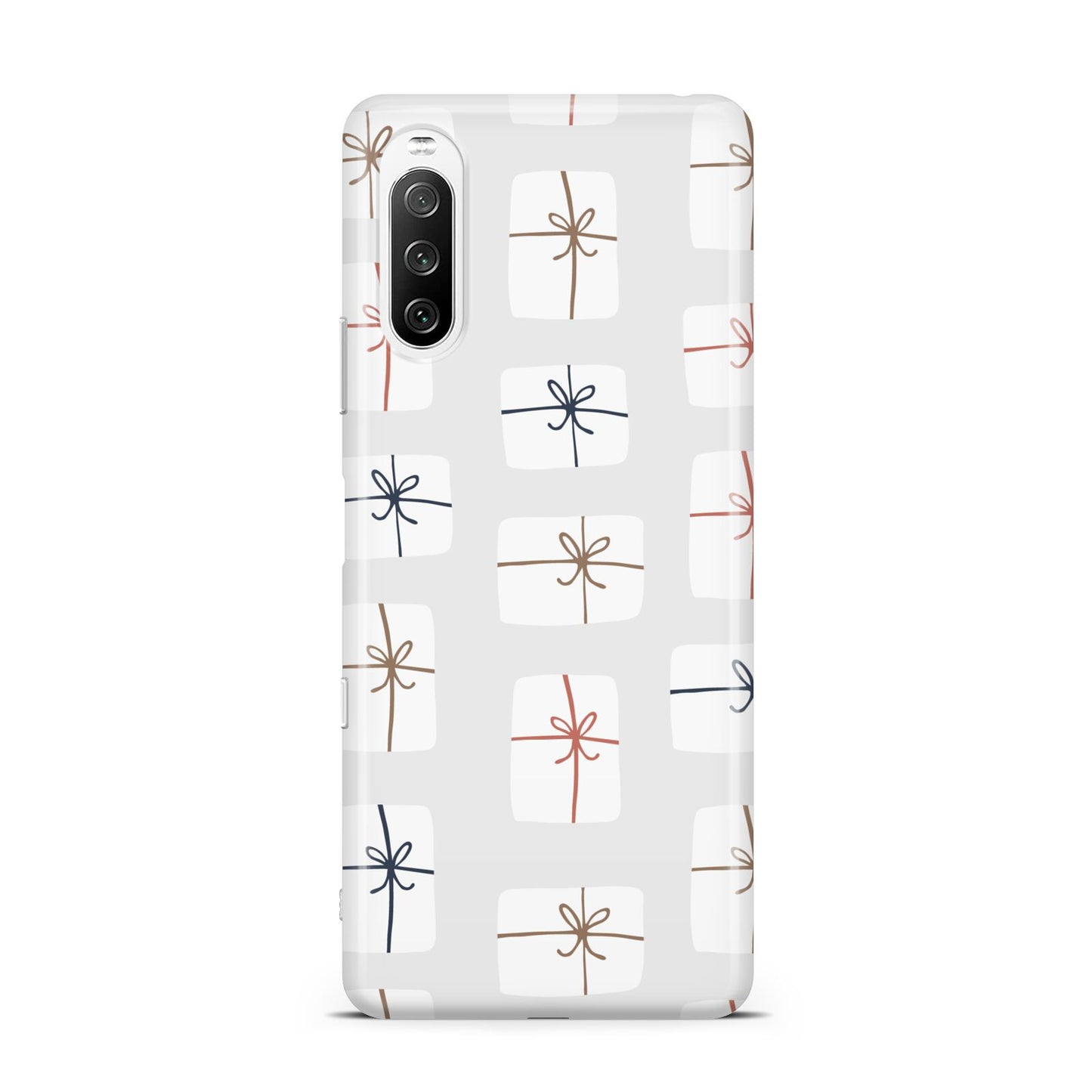 White Christmas Forest Sony Xperia 10 III Case