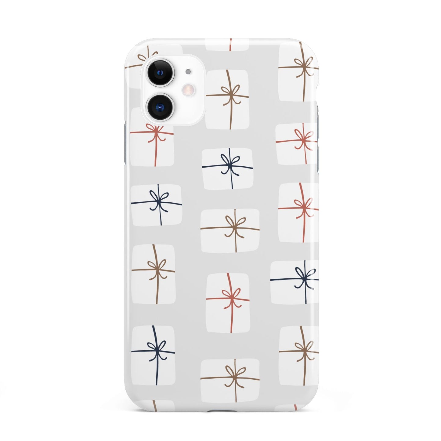 White Christmas Forest iPhone 11 3D Tough Case