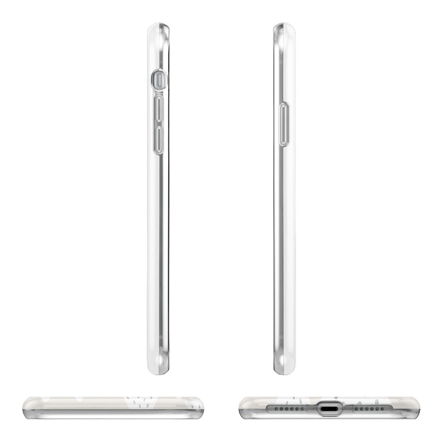 White Christmas Forest iPhone 11 Pro 3D Tough Case Angle Images