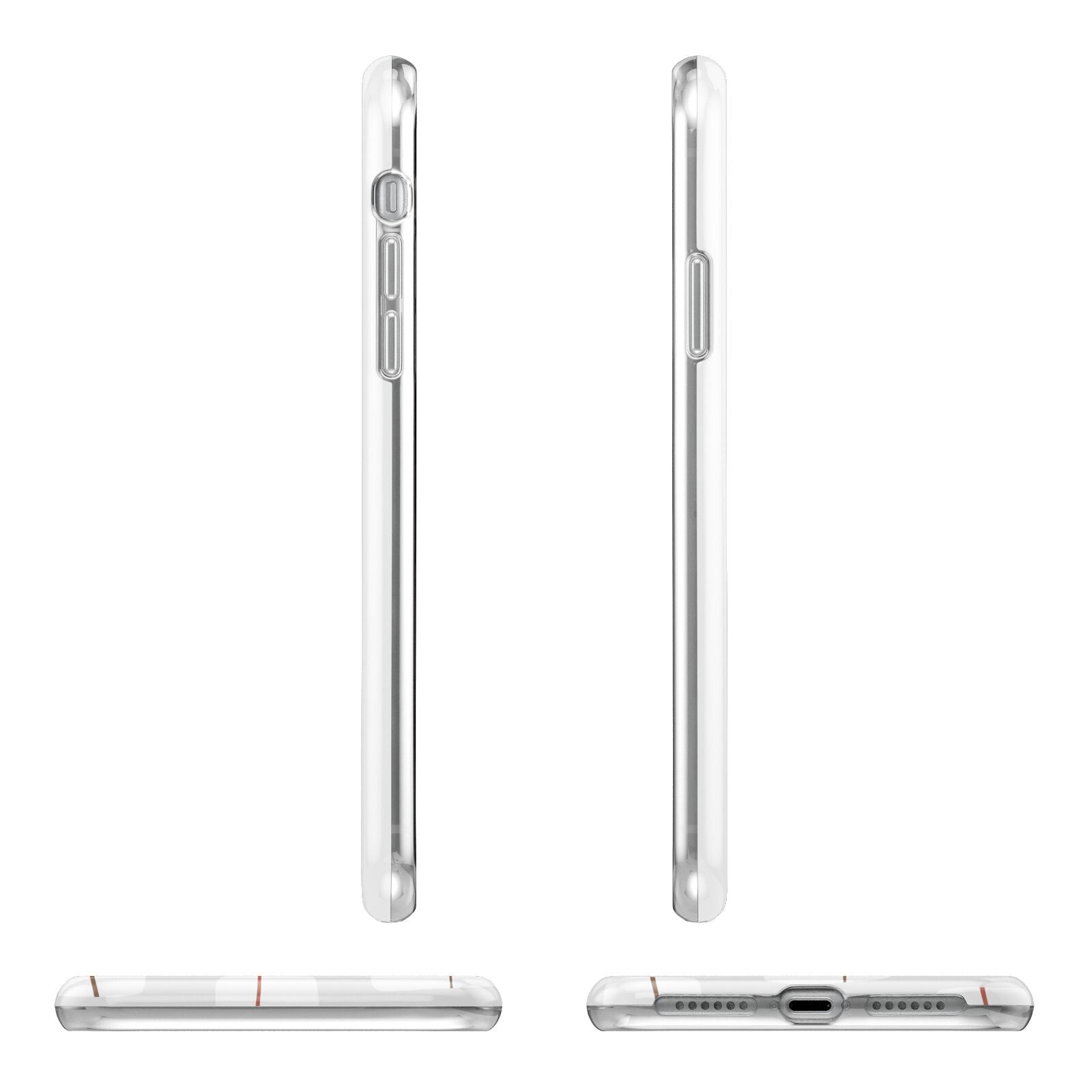 White Christmas Forest iPhone 11 Pro 3D Tough Case Angle Images