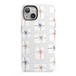 White Christmas Forest iPhone 13 Full Wrap 3D Tough Case