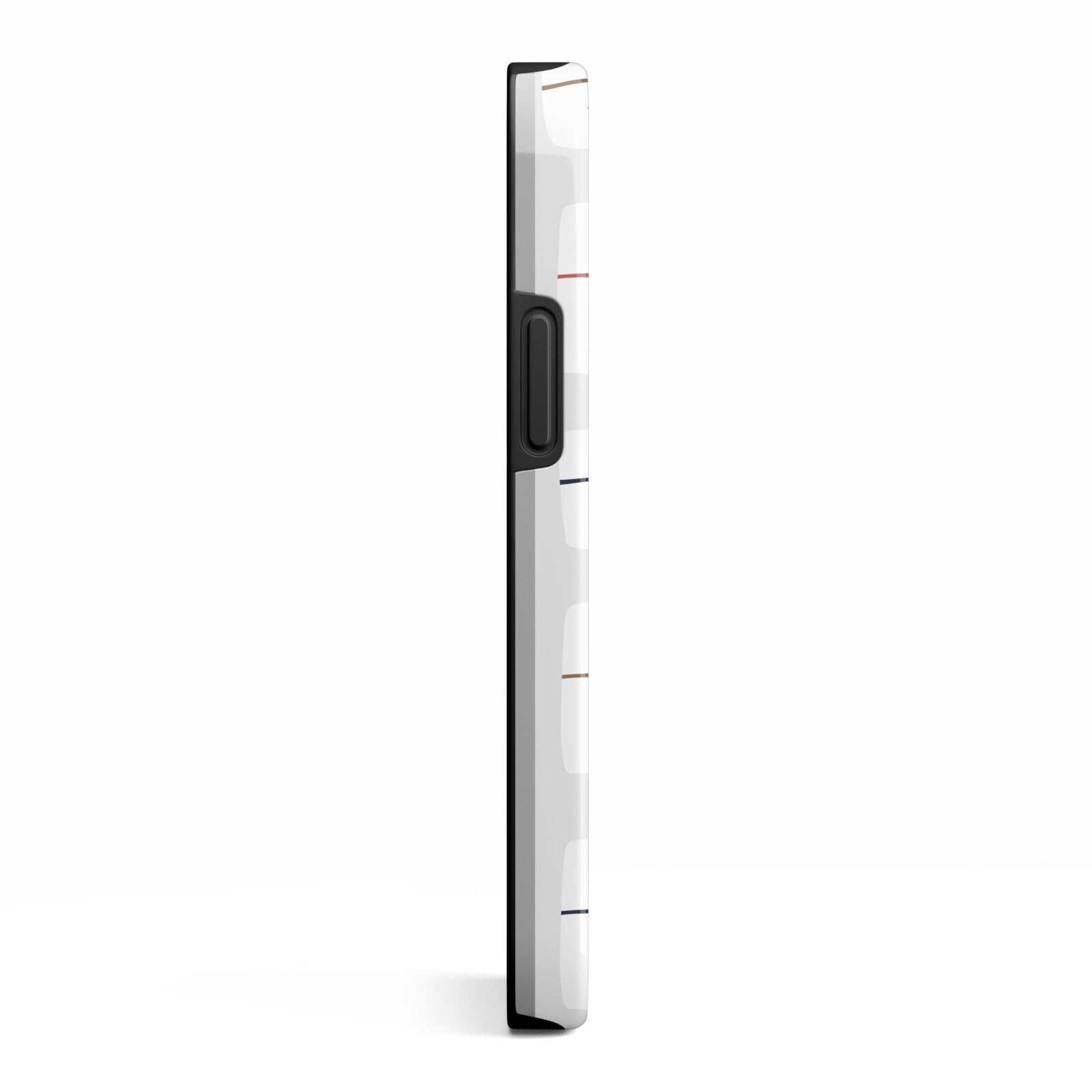 White Christmas Forest iPhone 13 Mini Side Image 3D Tough Case