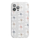 White Christmas Forest iPhone 13 Pro Max TPU Impact Case with White Edges