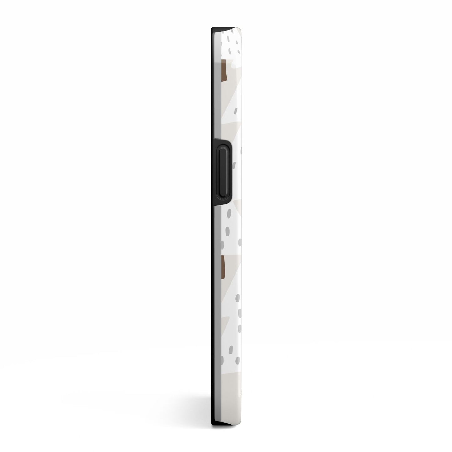 White Christmas Forest iPhone 13 Side Image 3D Tough Case