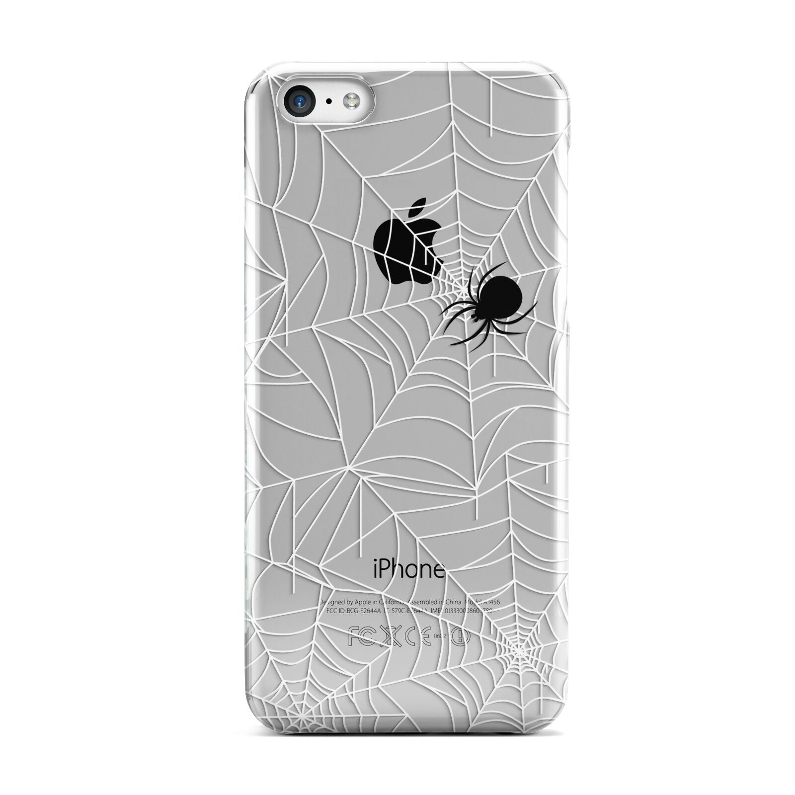 White Cobwebs with Transparent Background Apple iPhone 5c Case