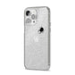 White Cobwebs with Transparent Background iPhone 14 Pro Max Clear Tough Case Silver Angled Image