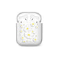 White Daisy Flower AirPods Case