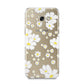 White Daisy Flower Samsung Galaxy A5 2017 Case on gold phone