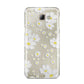 White Daisy Flower Samsung Galaxy A8 2016 Case