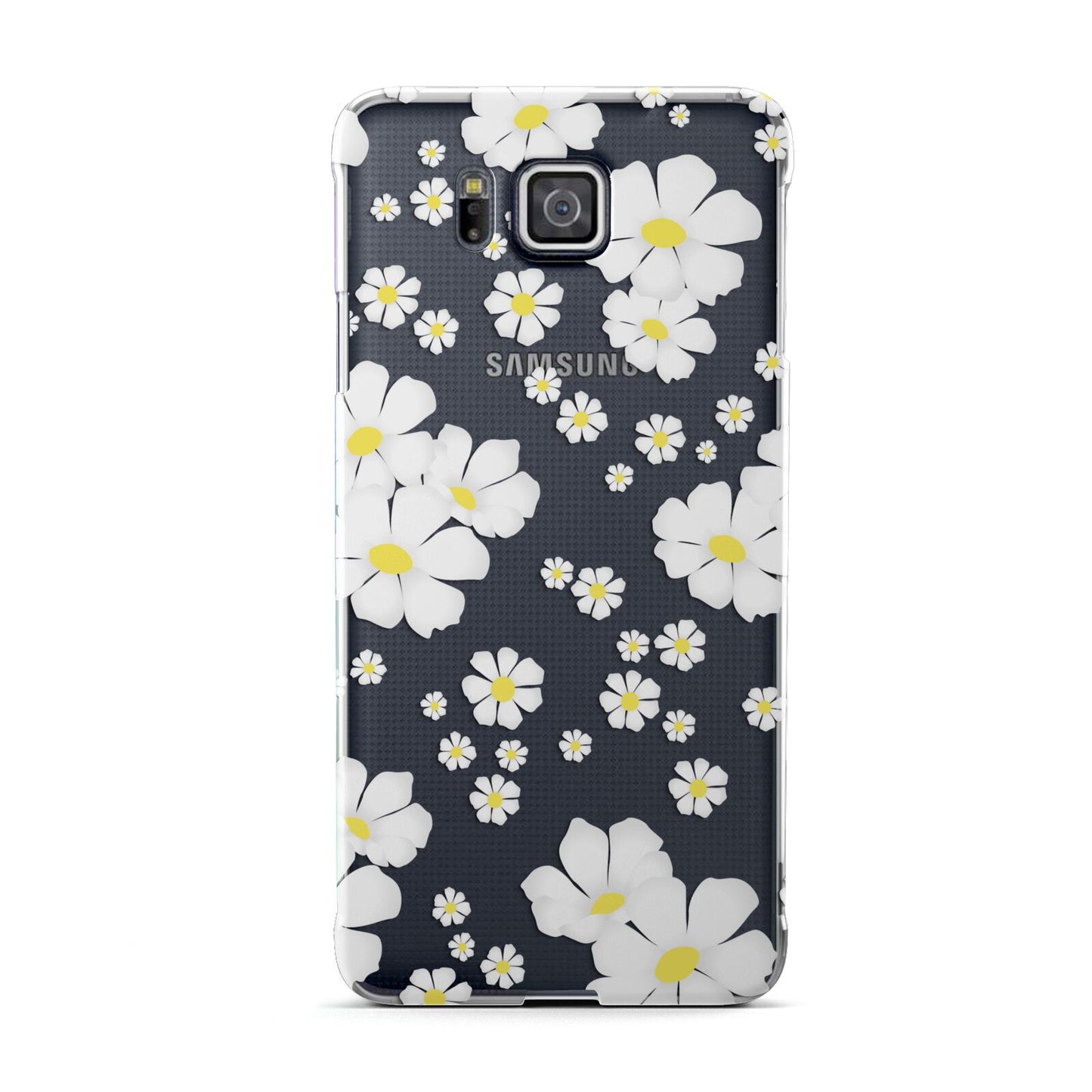 White Daisy Flower Samsung Galaxy Alpha Case
