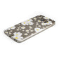 White Daisy Flower Samsung Galaxy Case Bottom Cutout
