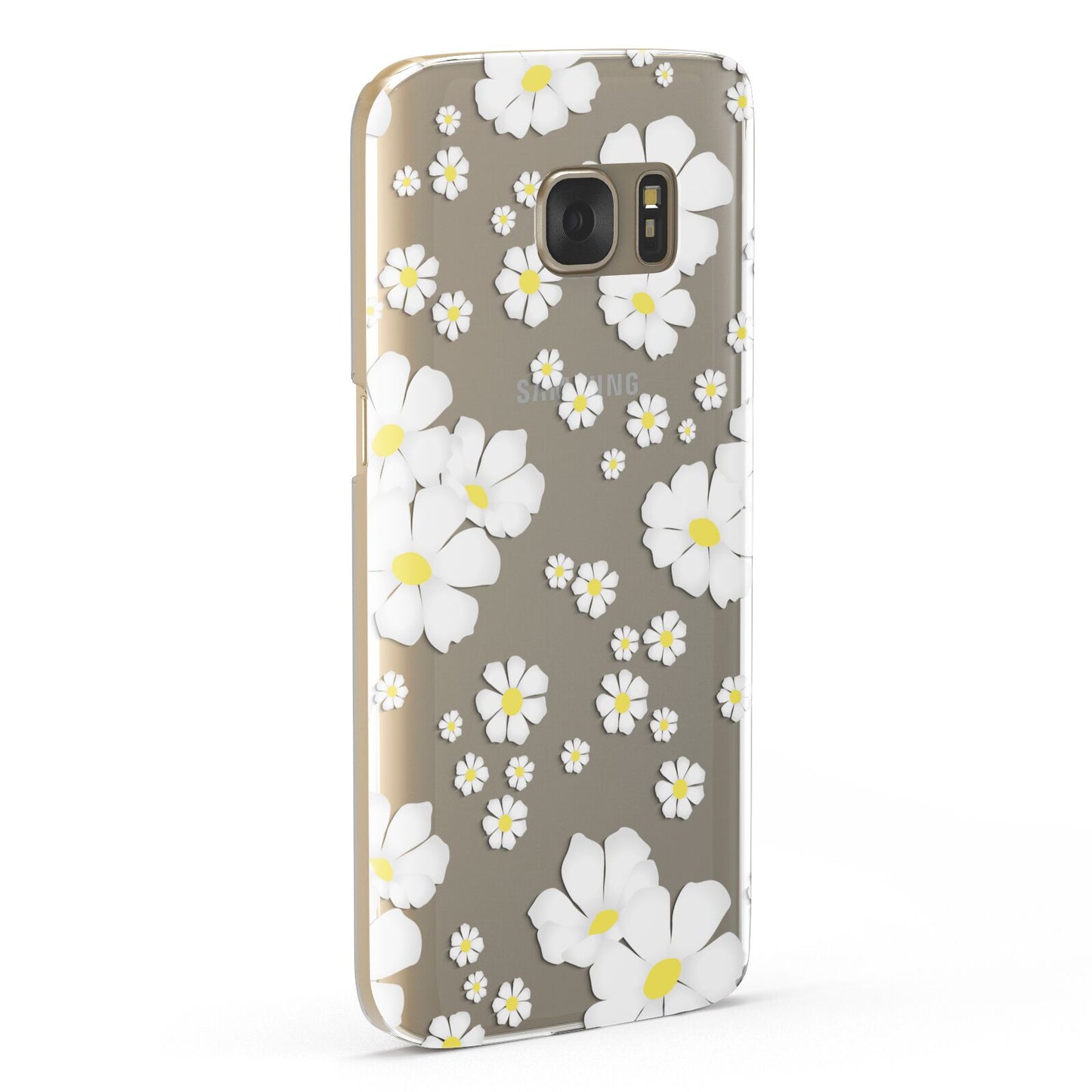 White Daisy Flower Samsung Galaxy Case Fourty Five Degrees