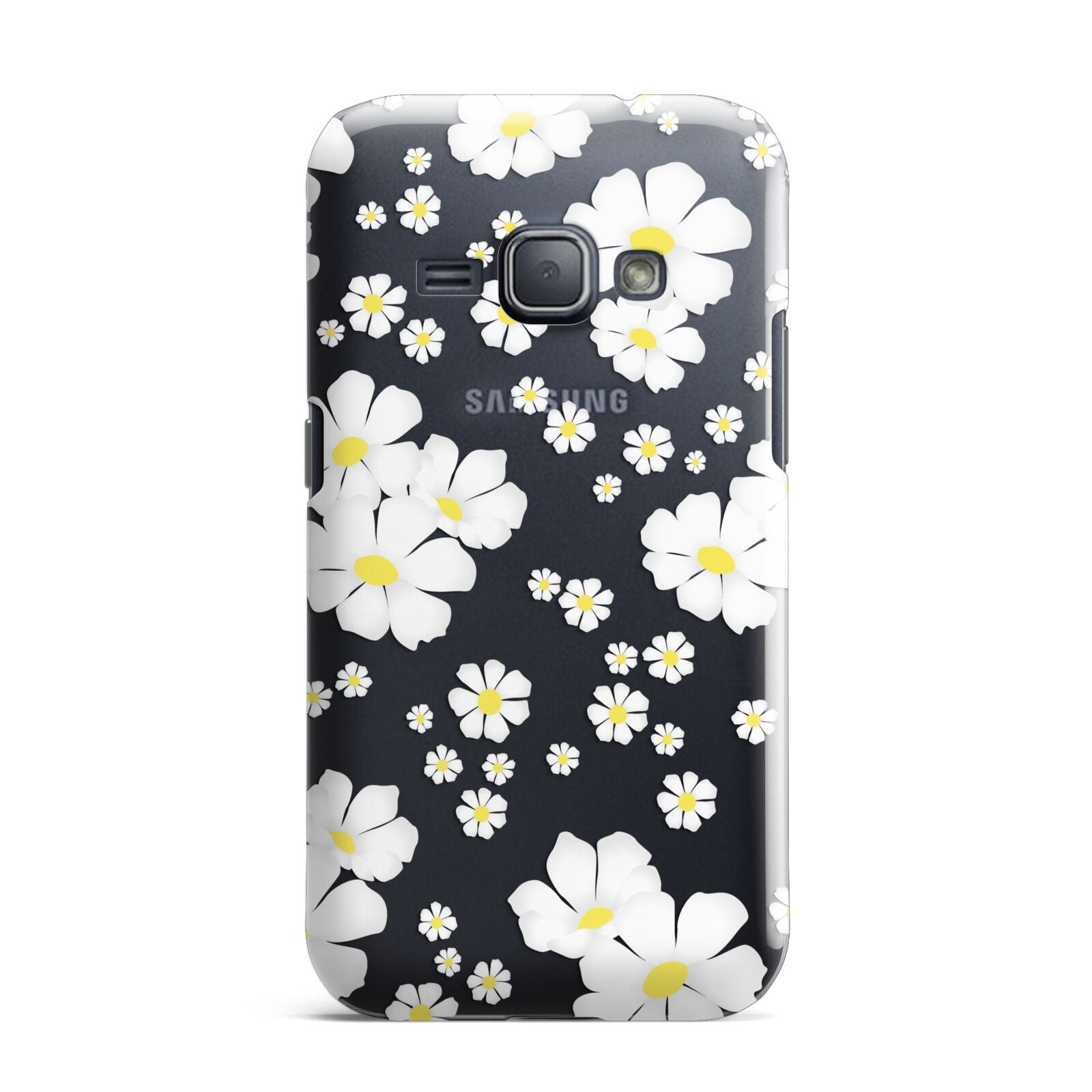 White Daisy Flower Samsung Galaxy J1 2016 Case