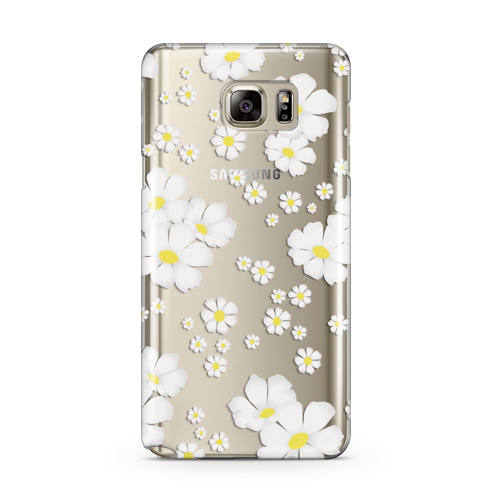 White Daisy Flower Samsung Galaxy Note 5 Case