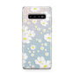 White Daisy Flower Samsung Galaxy S10 Plus Case