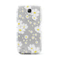 White Daisy Flower Samsung Galaxy S4 Mini Case