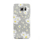White Daisy Flower Samsung Galaxy S6 Case