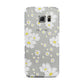White Daisy Flower Samsung Galaxy S6 Edge Case