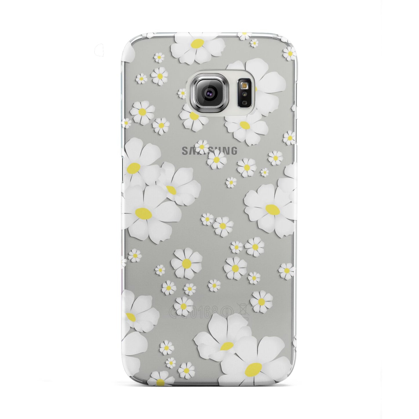 White Daisy Flower Samsung Galaxy S6 Edge Case