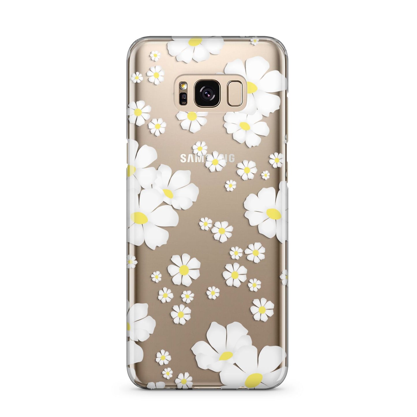 White Daisy Flower Samsung Galaxy S8 Plus Case