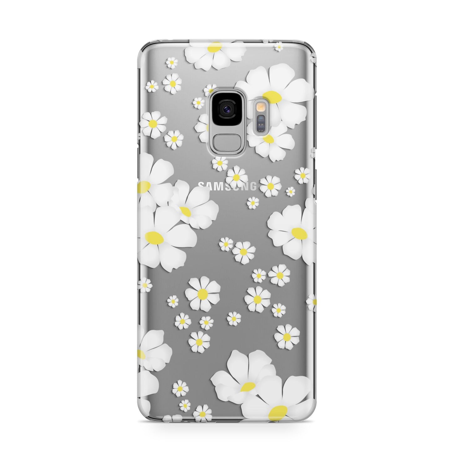 White Daisy Flower Samsung Galaxy S9 Case