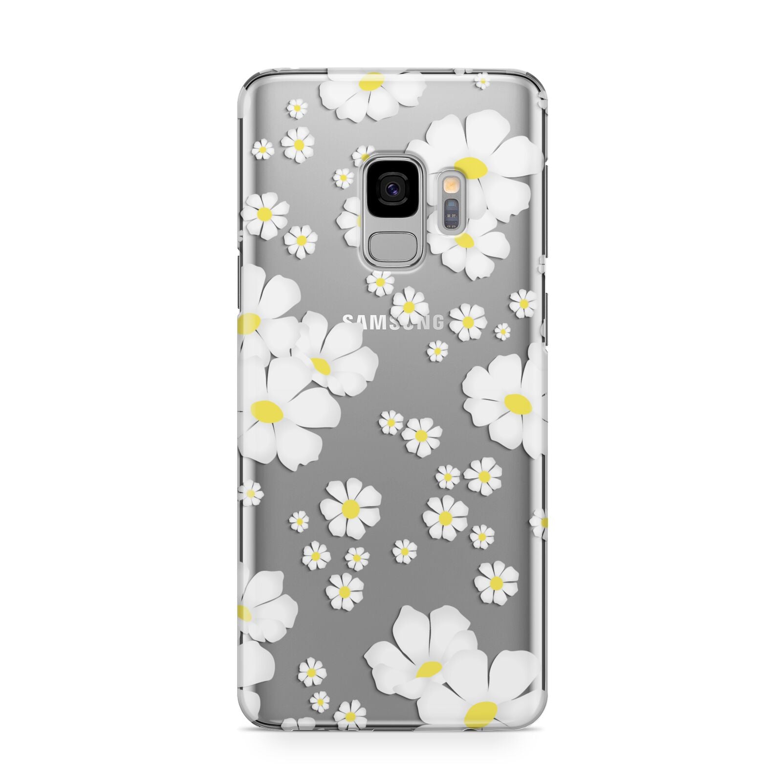 White Daisy Flower Samsung Galaxy S9 Case