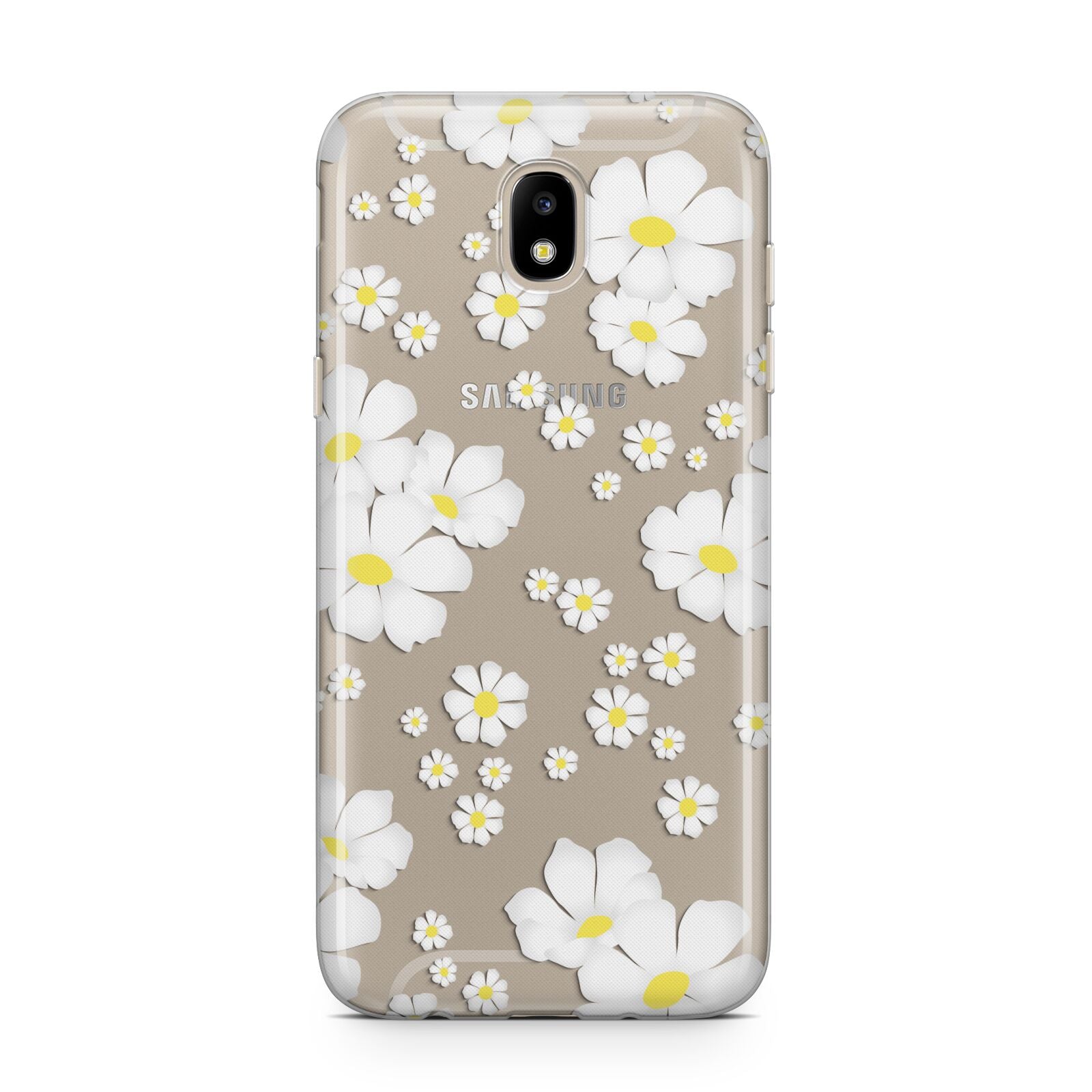 White Daisy Flower Samsung J5 2017 Case