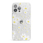 White Daisy Flower iPhone 13 Pro Max Clear Bumper Case