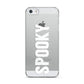 White Dripping Spooky Text Apple iPhone 5 Case