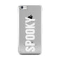 White Dripping Spooky Text Apple iPhone 5c Case