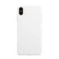 White Heart Apple iPhone Xs Max 3D Tough Case