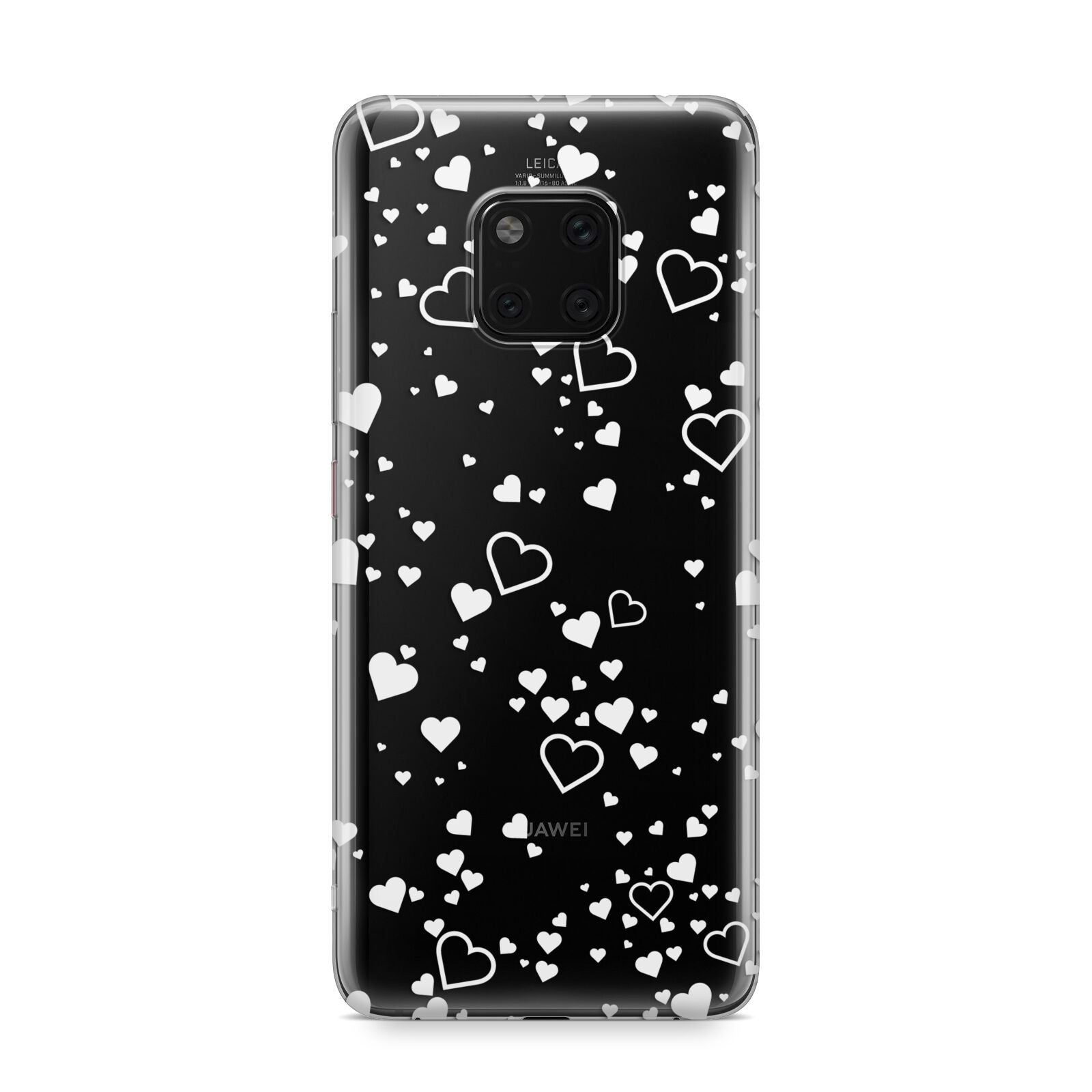 White Heart Huawei Mate 20 Pro Phone Case