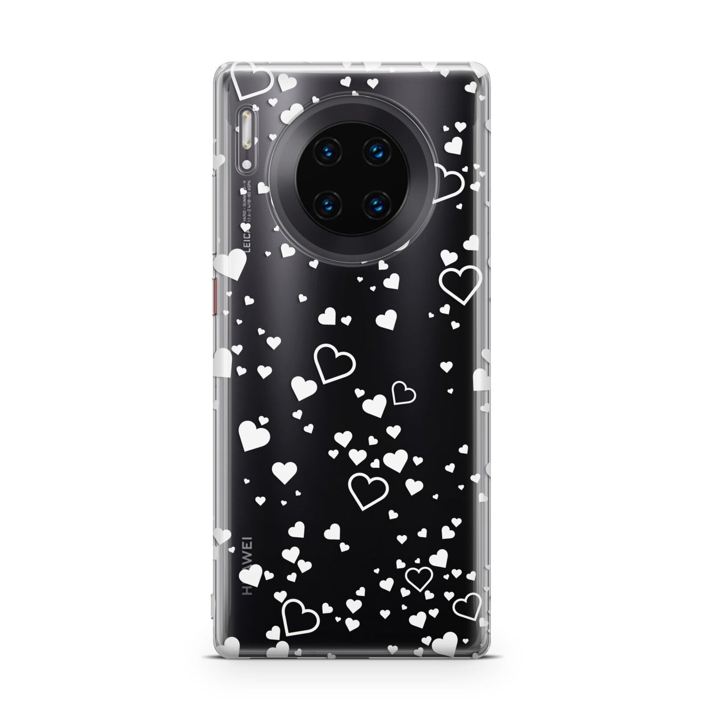 White Heart Huawei Mate 30 Pro Phone Case