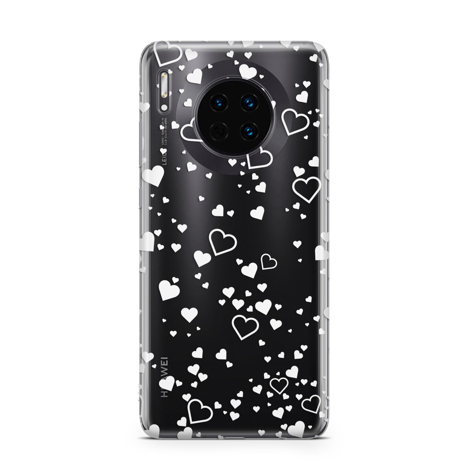 White Heart Huawei Mate 30