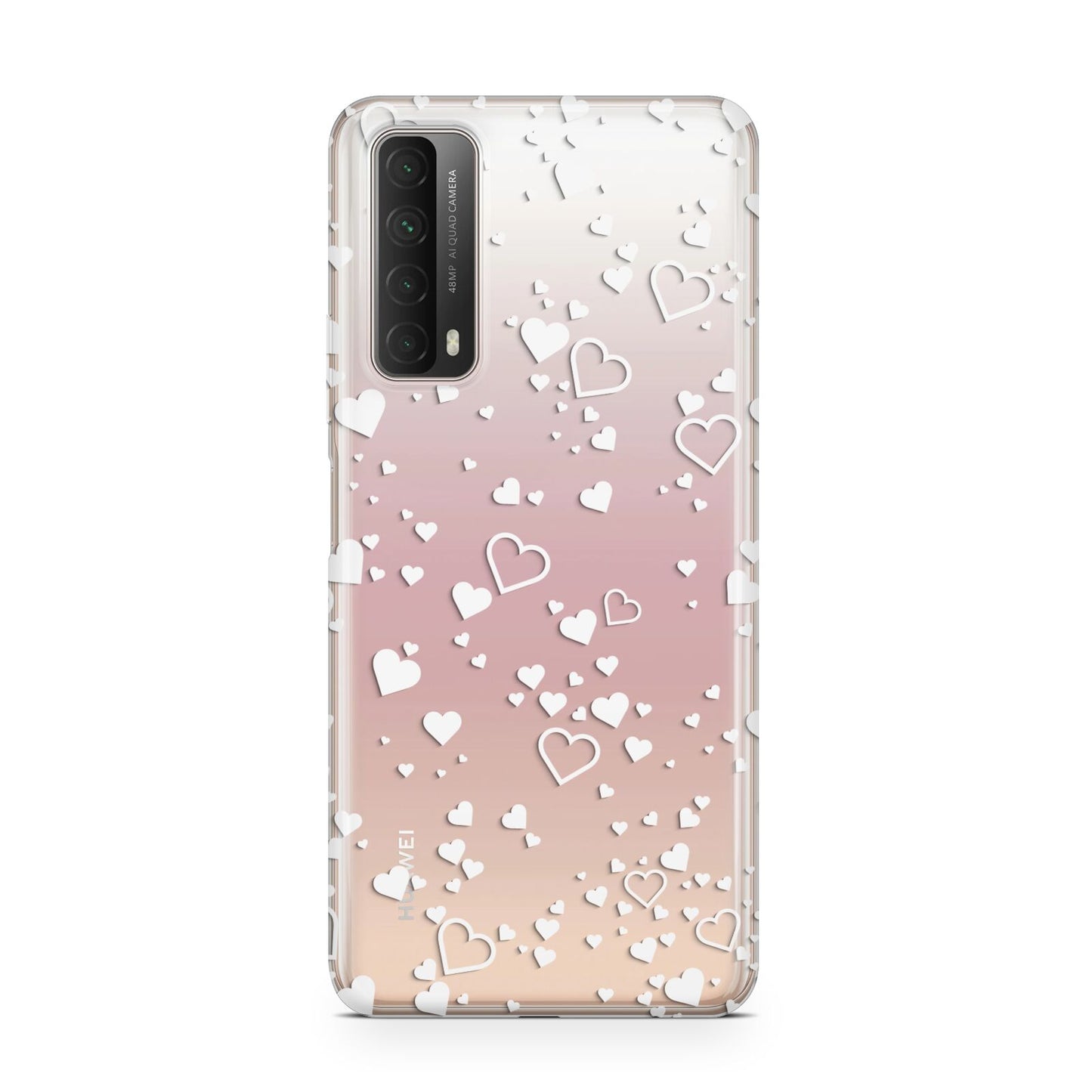 White Heart Huawei P Smart 2021