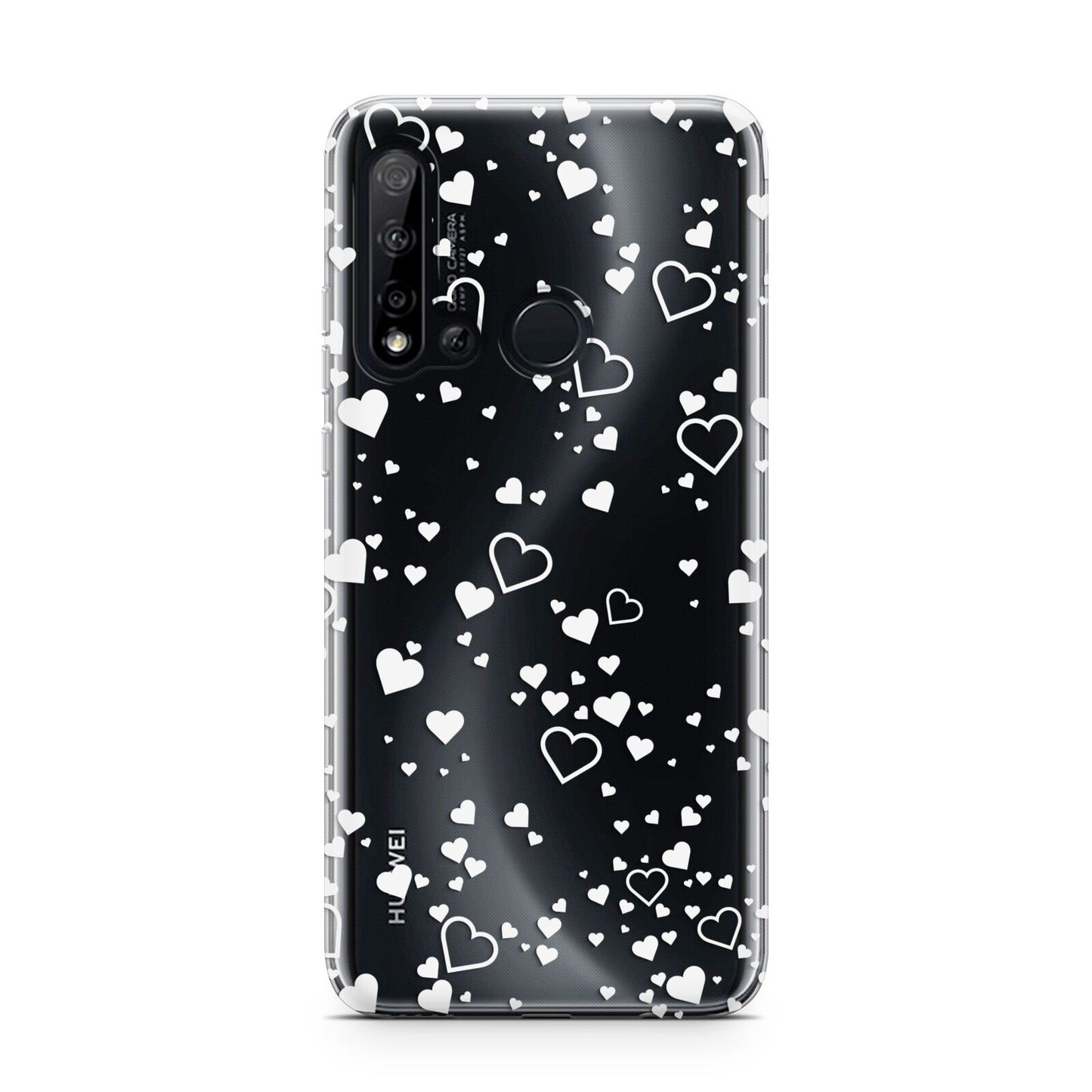 White Heart Huawei P20 Lite 5G Phone Case